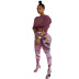 Leggings de fitness ajustados con estampado de primavera para mujer, ropa de nihaostyles al por mayor NSXPF70519