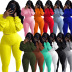 solid color sports set Nihaostyles wholesale clothing vendor NSXPF70535