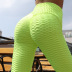 bubble high elastic high waist hip yoga leggings Nihaostyles wholesale clothing vendor NSXPF70565