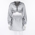 fashion hooded sweatshirt skirt set Nihaostyles wholesale clothing vendor NSXPF70571