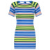 nihaostyle clothing wholesale Striped contrast halter strap casual holiday style dress NSKAJ65698