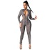 nihaostyle clothing wholesale new hollow long-sleeved hip-lifting jumpsuit NSJYF65777