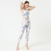 women s tight-fitting high-waist hip-lifting printed yoga pants nihaostyles clothing wholesale NSXPF70697