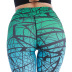 Spot printing striped yoga pants nihaostyles clothing wholesale NSXPF70739