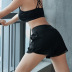 mesh fitness women s summer quick-drying yoga short nihaostyles clothing wholesale NSXPF70752