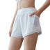 mesh fitness women s summer quick-drying yoga short nihaostyles clothing wholesale NSXPF70752