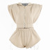 summer female loose bat sleeve shoulder pad sports suit nihaostyles clothing wholesale NSFD70781