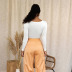women s autumn solid color sexy self-cultivation jumpsuit nihaostyles clothing wholesale NSFD70824
