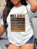 new Large size letter printing short-sleeved t-shirt nihaostyles clothing wholesale NSXPF70851