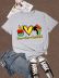 heart-shaped print short-sleeved t-shirt nihaostyles clothing wholesale NSXPF70864
