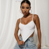 women s solid color camisole halter strap top nihaostyles clothing wholesale NSGMY70895