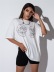 women s skull print casual T-shirt nihaostyles clothing wholesale NSGMY70925