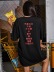 women s summer text printing short-sleeved T-shirt nihaostyles clothing wholesale NSGMY70930