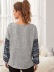 Women s Round Neck Long Sleeve Printed Pullover Sweater nihaostyles clothing wholesale NSGMY70938
