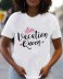 vacation queen printing pattern letter round neck short sleeve ladies T-shirt nihaostyles clothing wholesale NSZZF71040
