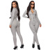 women s sexy long zipper jumpsuit nihaostyles clothing wholesale NSJCF71092