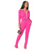 wholesale clothing Nihaostyles fashion zipper sports set NSCN65890