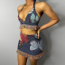 wholesale clothing Nihaostyles retro style hip skirt with straps two-piece set NSYLF65905
