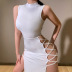 nihaostyle clothing wholesale sexy high slit lace skirt NSYLF65987