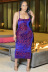 nihaostyle clothing wholesale Printed Sling Dress NSYLF65994