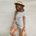 wholesale clothing Nihaostyles round neck short solid color knitted top NSYIC66043