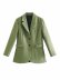 wholesale women s clothing Nihaostyles summer two-button ladies blazer  NSAM66291