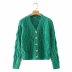 wholesale women s clothing Nihaostyles Summer Button Knit Cardigan Jacket NSAM66296