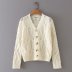 wholesale ropa de mujer Nihaostyles Summer Button Knit Cardigan Jacket NSAM66296