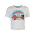 wholesale clothing vendors Nihaostyles angel and devil print slim short-sleeved T-shirt   NSXE66417