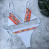 Sexy embroidered bikini swimsuit NSLUT66519