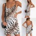 nihaostyle clothing wholesale Summer Women s Fashion Print Leopard Print Sleeveless Sexy Slim Sling Dress NSSUO66524
