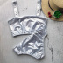 nihaostyle clothing wholesale Split buckle sequin bikini NSLUT66511