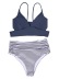 wholesale clothing vendors Nihaostyles chest pad split swimsuit  NSDYS66569