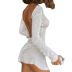 Nihaostyle Clothing Wholesale nuevo vestido de playa sin espalda sexy de verano NSQYS66605