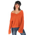 Nihaostyle Clothing Wholesale autumn new style solid color sweater NSYYF66665