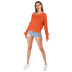 Nihaostyle Clothing Wholesale autumn new solid color v-neck sweater NSYYF66667