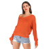 Nihaostyle Clothing Wholesale otoño nuevo suéter con cuello en v de color sólido NSYYF66667