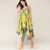 Nihaostyle Clothing Wholesale new style women s summer irregular retro dress NSHYG66702