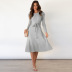 Nihaostyle Clothing Wholesale new long-sleeved knitted skirt NSHYG66704