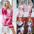 Nihaostyle Clothing Wholesale New tie-dye printed long-sleeved sweater dress NSHYG66708