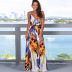 Nihaostyle Clothing Wholesale new women s sling print beach dresses NSHYG66733