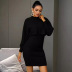 wholesale clothing vendors Nihaostyles knitted dress two-piece set  NSBY66743