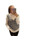 wholesale clothing vendors Nihaostyles houndstooth V-neck loose casual knitted vest NSBY66761