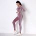 nihaostyle clothing wholesale sports tight-fitting running breathable set NSNS66943