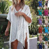 Loose Knitted Beach Dress NSSX66977