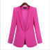 Solid Color Long Sleeve Blazer NSSX66978