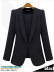 Solid Color Long Sleeve Blazer NSSX66978