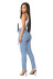 nihaostyle clothing wholesale fashion all-match sexy ripped high waist stretch jeans NSSF66989