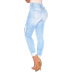 nihaostyle clothing wholesale fashion all-match stretch high-waist denim jeans NSSF66990