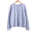 nihaostyle clothing wholesale new retro loose round neck long-sleeved knitted pullover NSSX66991